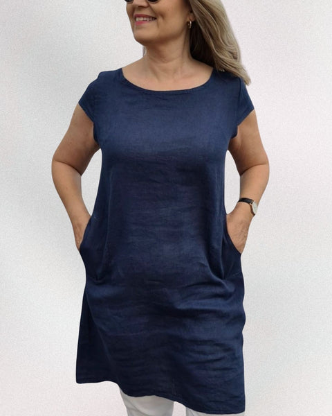 Pellavamekko Florence eri värejä