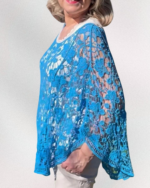 Pitsiponcho eri värejä