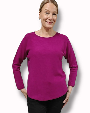 Basic neule magenta
