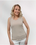 Pitsitoppi – Beige - Beige - Toppi