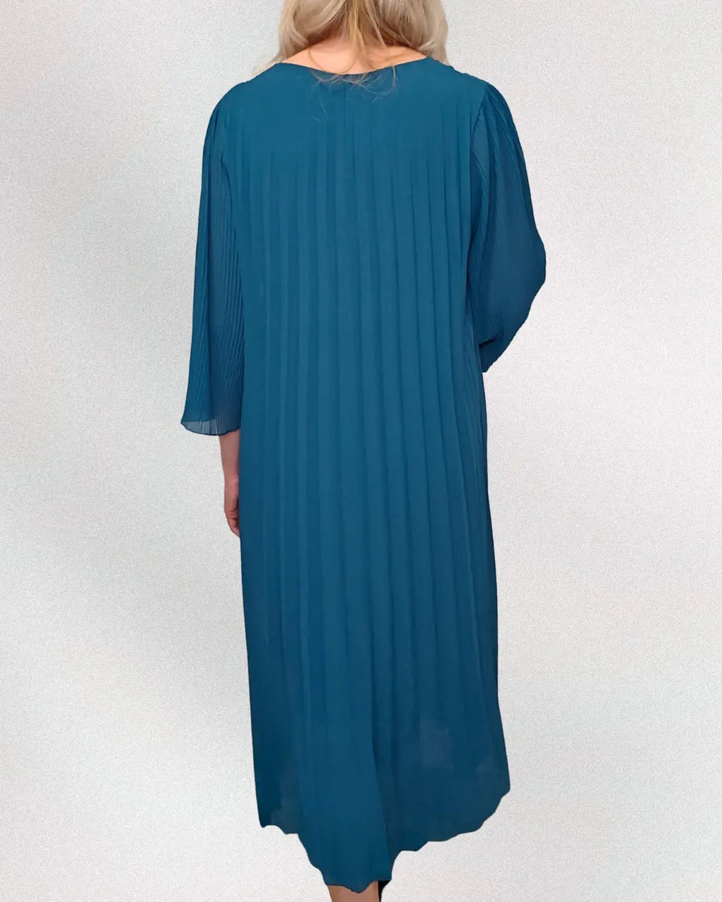 Plise mekko teal - Teal - Mekko