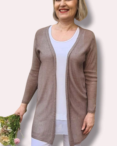Heittotakki taupe