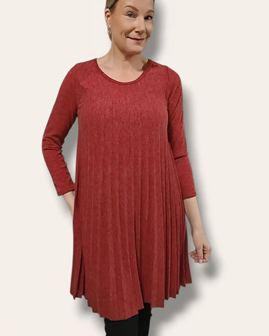 Neuletunika mel.punainen