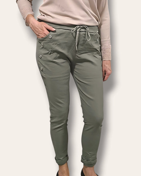 Nappihousut khaki